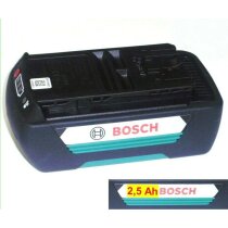 Bosch Rotak Ersatz-Akku 36 V 2,5 Ah  Rotak Garten AHS  AKS  ALB  ART (Neubestückt)