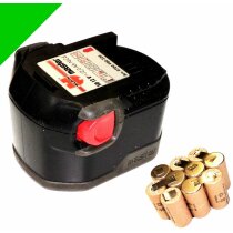 Zellentausch  für Original Würth Akku 9,6 V SD...