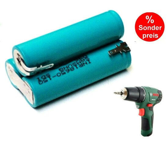 Akku für Bosch PSR 10,8 V - LI 3,5 Ah Samsung Akku mit Stecker