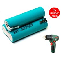 Ersatzakku für Bosch PSR 10,8 V - LI 3,5 Ah 3500 mAh...