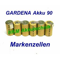 GARDENA Accu 90 Akku 7,2V 1,5 Ah NiCd  Markenzellen...