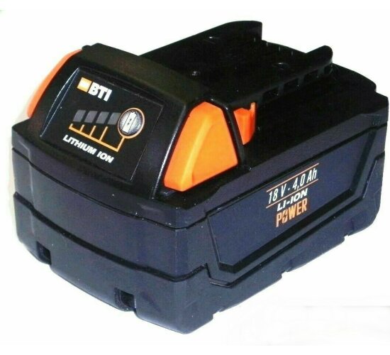 Original  BTI  Akku M 18 Volt Neu Bestückt mit 4 .0 Ah