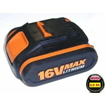 Original  WORX  Akku 16 V Li  WA3527  Neubestückt...