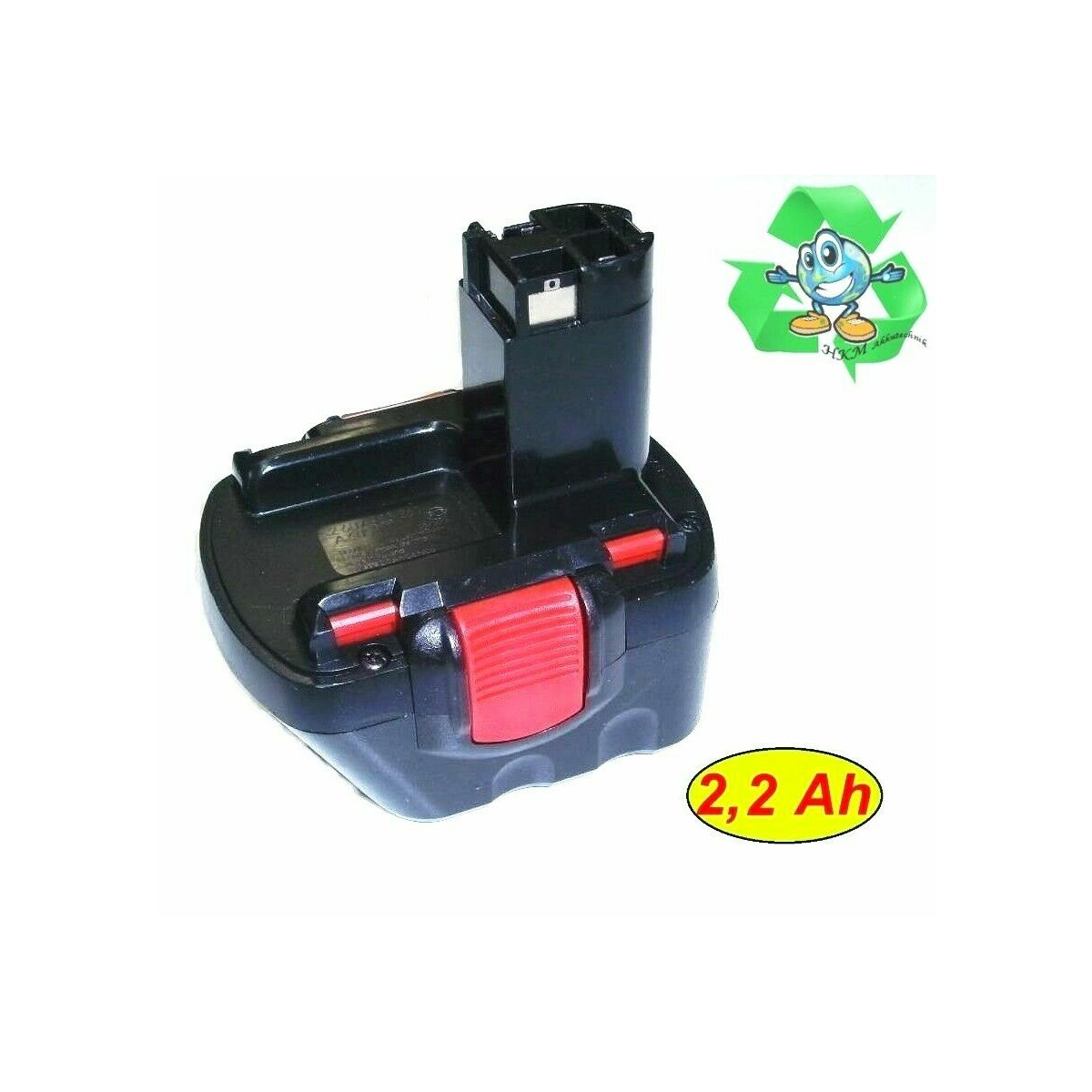 Original Bosch Akku 12 V NiMh --- 2607335273 / 2607335274 Neubestückt