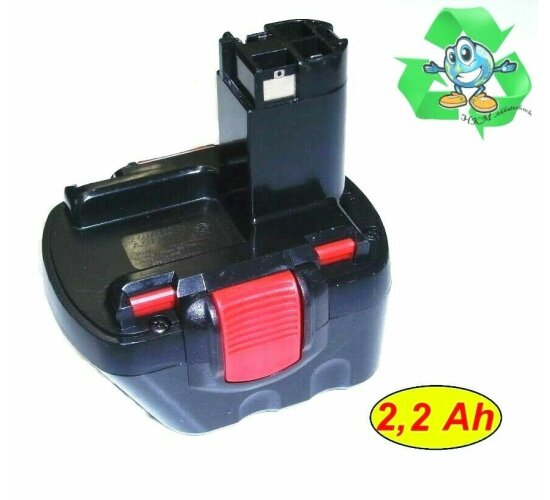 Original Bosch Akku 12 V NiMh --- 2607335273 /  2607335274 Neubestückt 2,2 Ah .