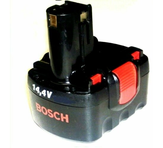 Original Bosch Akku 14,4 V NiMh  HD  Akku Neubestückt mit 2,4 Ah