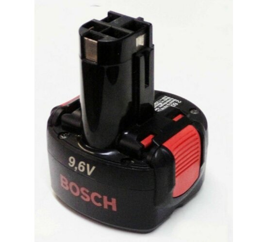 Original Bosch Akku 9,6 V  Neubestückt m. 2,4 Ah , NiCd  Sanyo Zellen