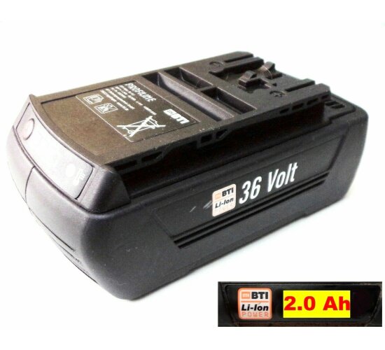 Original BTI Akku 36 V Li  Compact  mit   2 Ah