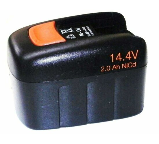 Original Fein Akku  14,4 V  Neubestückt mit  2 Ah NiCd  2000 mAh