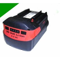 Original Hilti Akku  B 36  Li  36 Volt  Li-Ion  3,3 Ah....