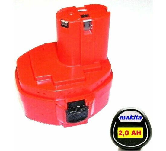 Original Makita Akku 14,4 V  1420 / 1422 --    2,0 Ah --- 2000 mAh  NiCd