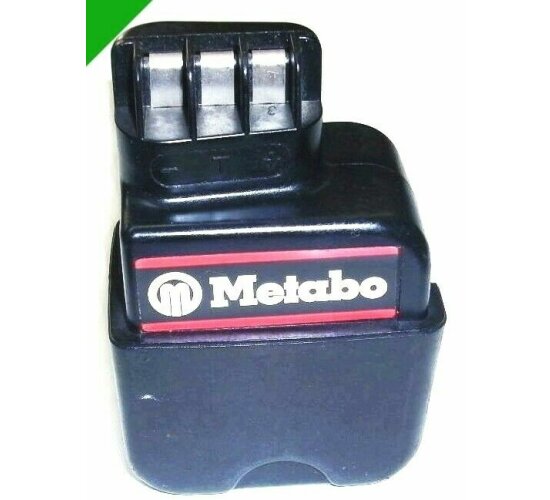 Original Metabo  Akku 9,6 V  mit 2,5 Ah  NiCd  Sanyo Zellen