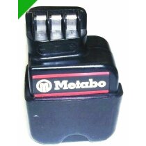 Original Metabo  Akku 9,6 V  mit 2,5 Ah  NiCd  Sanyo Zellen