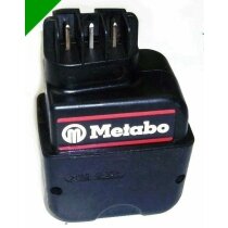 Original Metabo  Akku 9,6 V  mit 2,5 Ah  NiCd  Sanyo Zellen