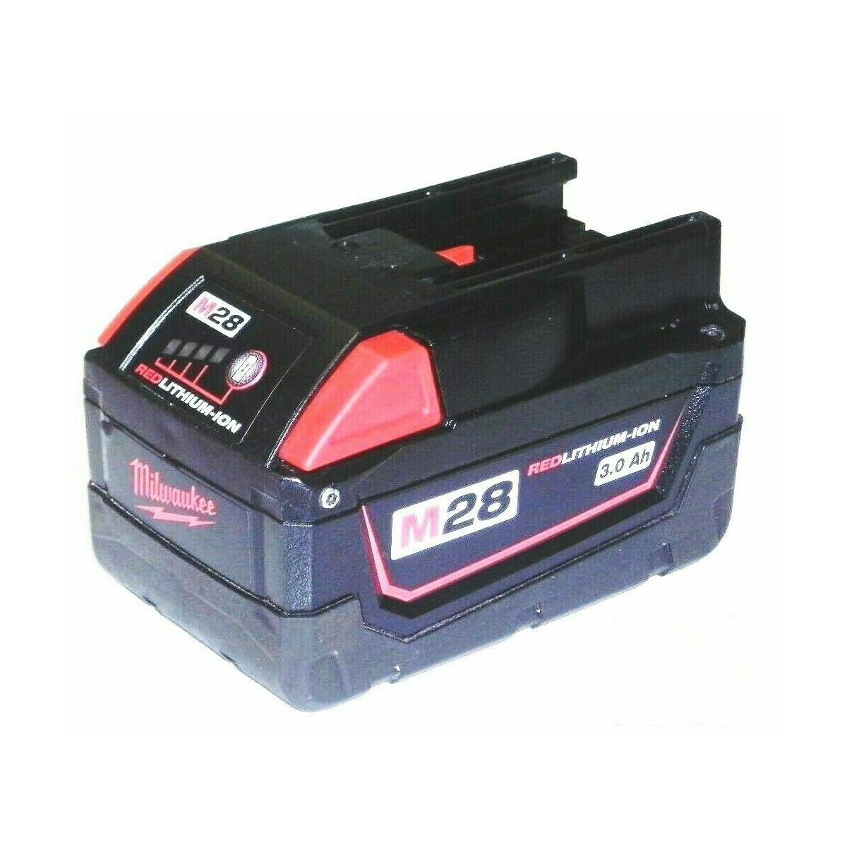 Original Milwaukee Akku 28 volt M 28 B Li Neubestückt mit 3,0 Ah .28 ...