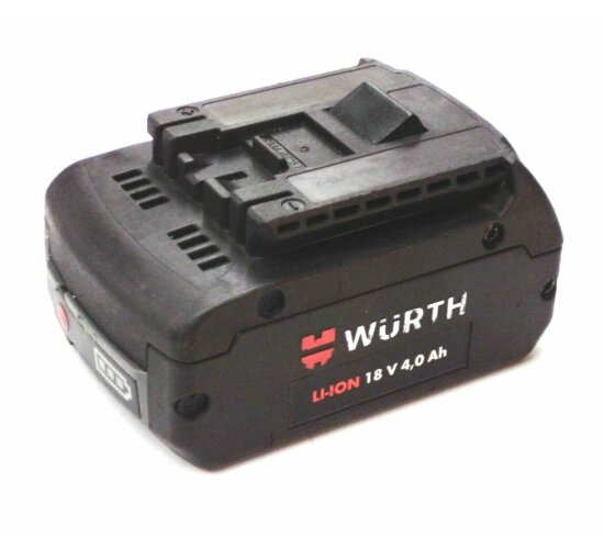 Original Würth Akku 18 V Li Neu Bestückt  4,0 Ah --  0700 916 532 ( A )