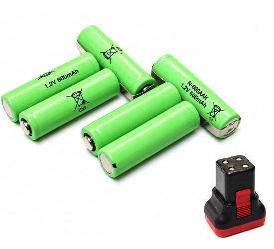 Ersatzakku für ORIGINAL  Dremel Akku  7,2 V NiCd  757