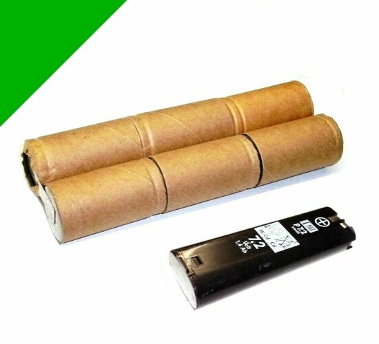 Akkupack für Original AEG Akku 7,2 V - 1,5 Ah NiCd - P 7,2 -ACCU 2000 - 318460