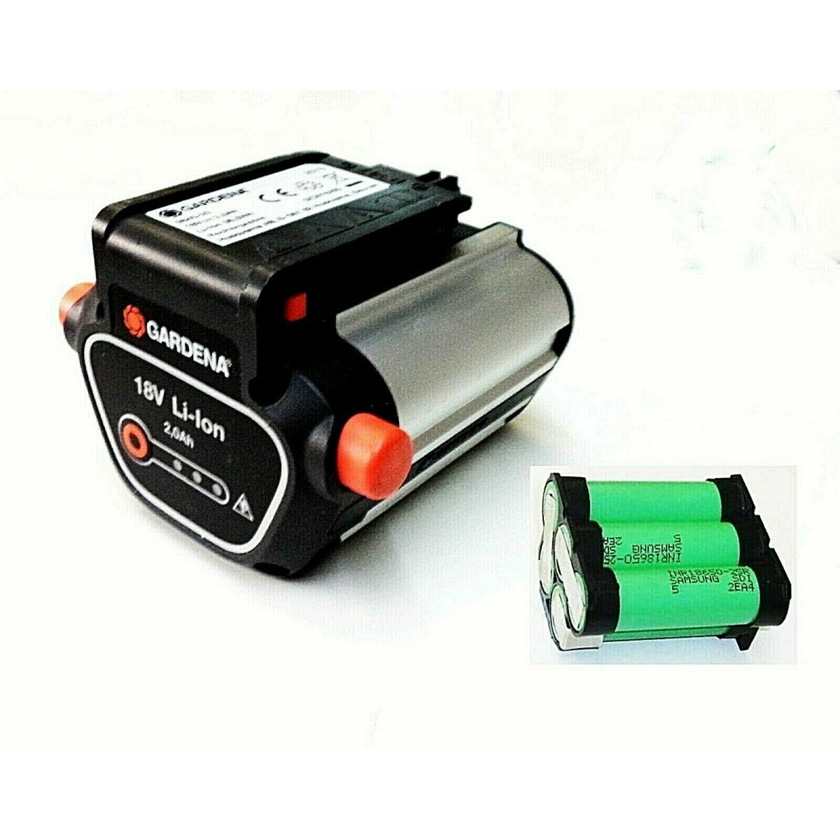 POWERSMART Für GARDENA 9840 Li-ion Akku Für Elektrowerkzeuge, 18 Volt 3500 Mah 135492538