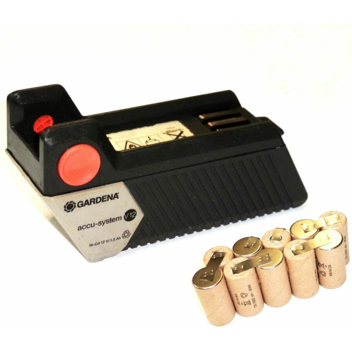 Batteria Auto 52 Ah Batteria Ricambio Per Gardena Accu60 - 3.6V 2.0AH NIMH, Per Tosaerba O Attrezzi Da Giardino Ricambio Batteria 3.6V 2.0Ah NiMH - Foto 2