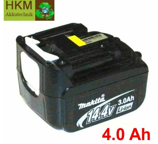 Original Makita Akku 14,4V  Li BL1430 Neubestückt mit 4,0 Ah