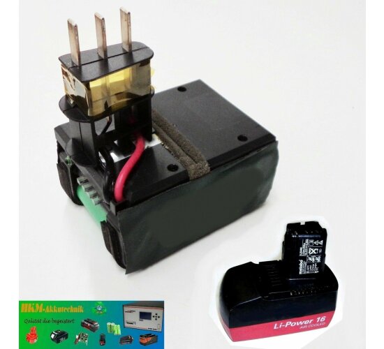 Tauschpack für Metabo  16 Li-Power  Akku 14,4 V  - mit  2,6 Ah --6.25482