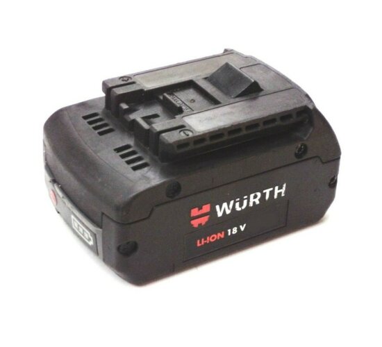 Würth Master Akku 18 V Li  --  0700 916 53x  Neubestückt mit  6,0 Ah  6000 mAh