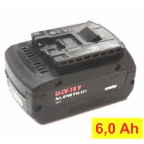 Würth Master Akku 18 V Li  --  0700 916 53x  Neu bestückt mit  6,0 Ah  6000 mAh