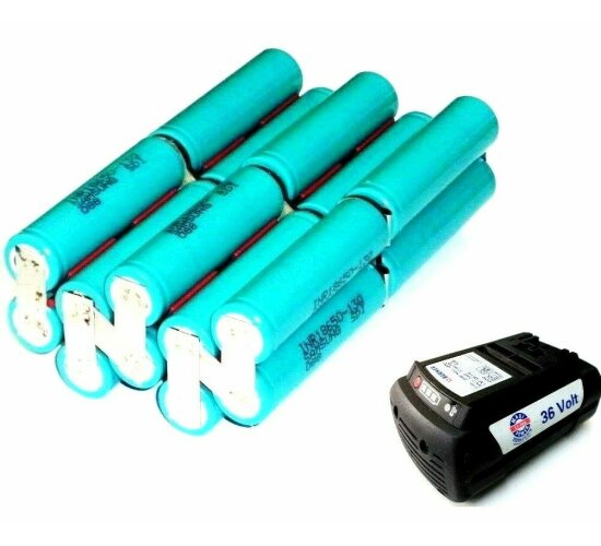 Akku pack für Original Berner 36 V 2,0 / 2,6 Li   mit  2,6 Ah 2600mAh