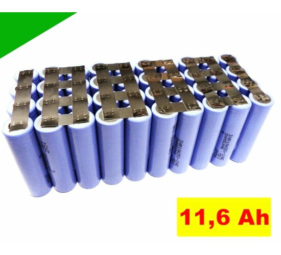 Akkupack  36 V Li-Ion  11,6 Ah  10S 4P  Samsung Zellen   - e-bike 11600 mAH