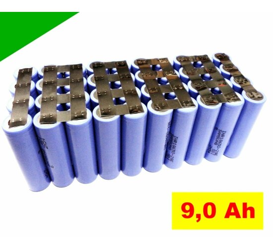 Akkupack  36 V Li-Ion  9,0 Ah  10S 4P  Sony Zellen  V3 - e-bike 9000 mAH