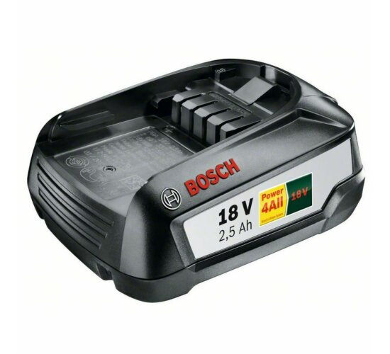 Bosch Akku 18 V  PBA  2,5 Ah - Li  Neubestückt 4 All grüne Serie / Garten