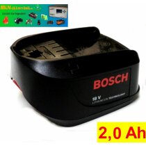 Bosch Akku 18 V Li   PSR.. 2,0Ah  - 2000 mAh...