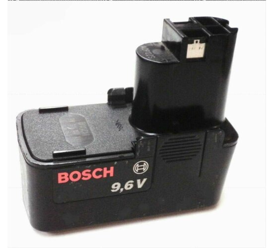Bosch Akku 9,6 V Neu Bestückt m. 2,4 Ah  NiCd  Sanyo Zellen (F)
