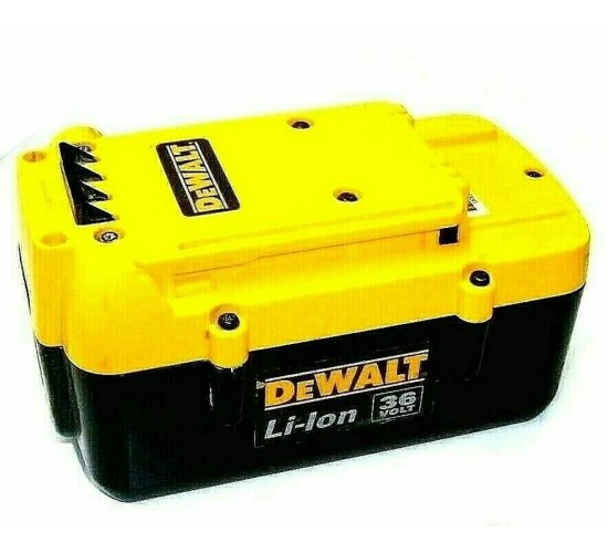 DeWalt Akku 36 V Li 2,2 Ah DE 9360  Neu bestückt mit 2,5  Ah - 2500 mAh