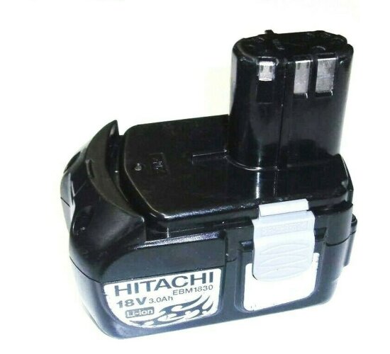 ORIGINAL  Hitachi Akku18 V EBM 1830  Neu Bestückt mit 3 .0 Ah 3000 mAh
