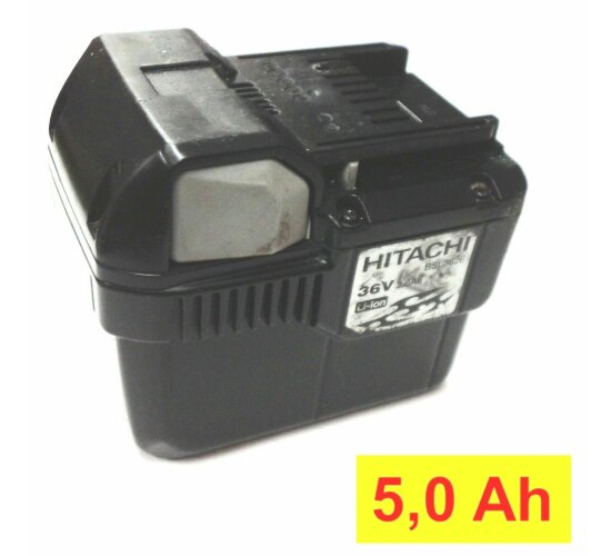 ORIGINAL  Hitachi  Akku 36 V  BSL 3626 - mit 5 Ah  - 5000 mAh