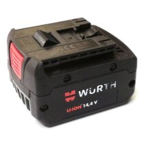 Original Würth Akku 14,4 V Li Neu Bestückt mit...