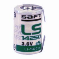 Saft Batterie LS14250 1/2 AA Lithium-Thionylchlorid 3,6 V...