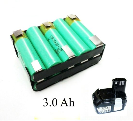 Tauschpack für  Hitachi  Akku 18 V   EBM 1830    mit  3 Ah  3000 mAh