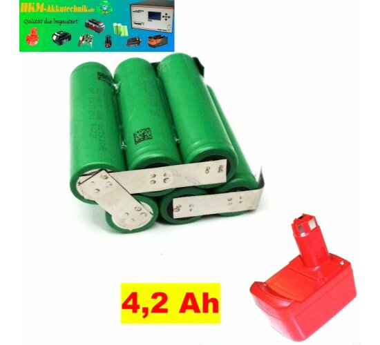 Tauschpack für  KRESS  Akku   10,8 V -2,2  Li-Ion  mit 4,2 Ah  4200 mAh