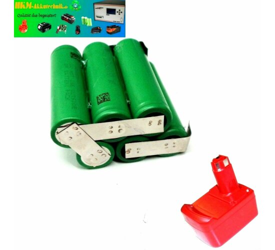 Tauschpack für  KRESS  Akku   10,8 V -2,2  Li-Ion  mit 5,8 Ah  5800 mAh