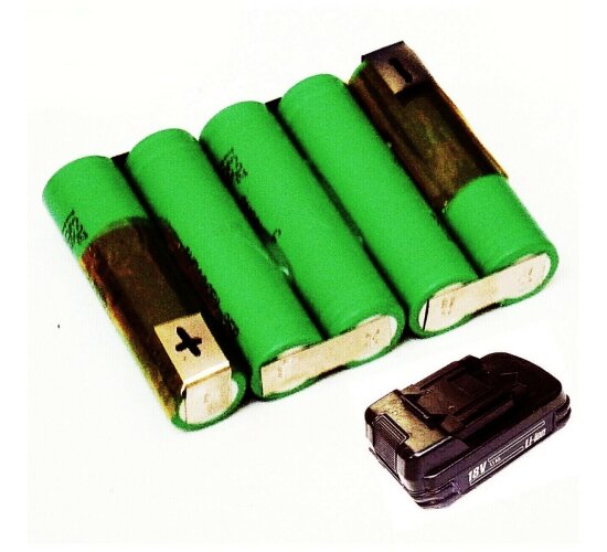 Akkupack für  Viega Akku 18 V  2487.8    Pressgun 4B   Picco mit 2.5 Ah