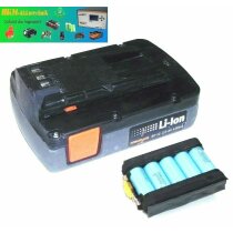 Zellentausch für  Protool Akku BP 18 Compact 18 V Li...