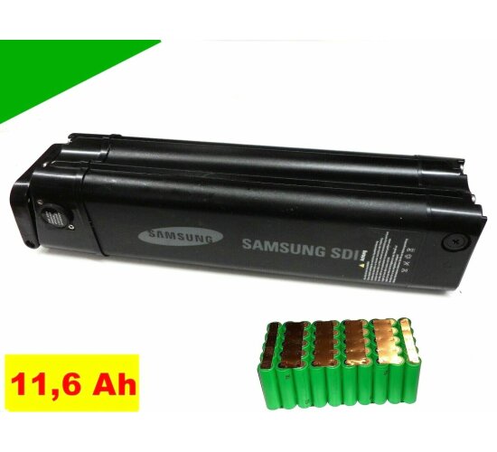 Zellentausch für Samsung SDI 36 V Li mit 11,6 Ah Samsung Zellen  Prophete