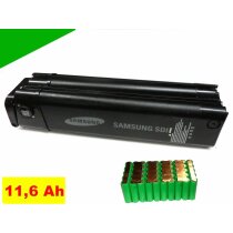 Zellentausch für Samsung SDI 36 V Li mit 11,6 Ah...