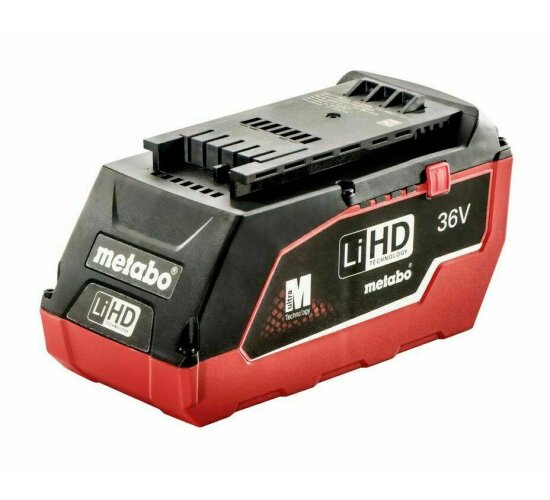 Metabo Akku 36 V LiHD mit 6,2 Ah   36 Volt  Air Cooled