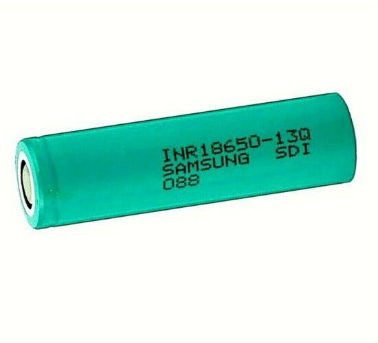 Samsung SDI INR 18650-13 Q  3,6 V 1300 mAh Li-Ion Akku