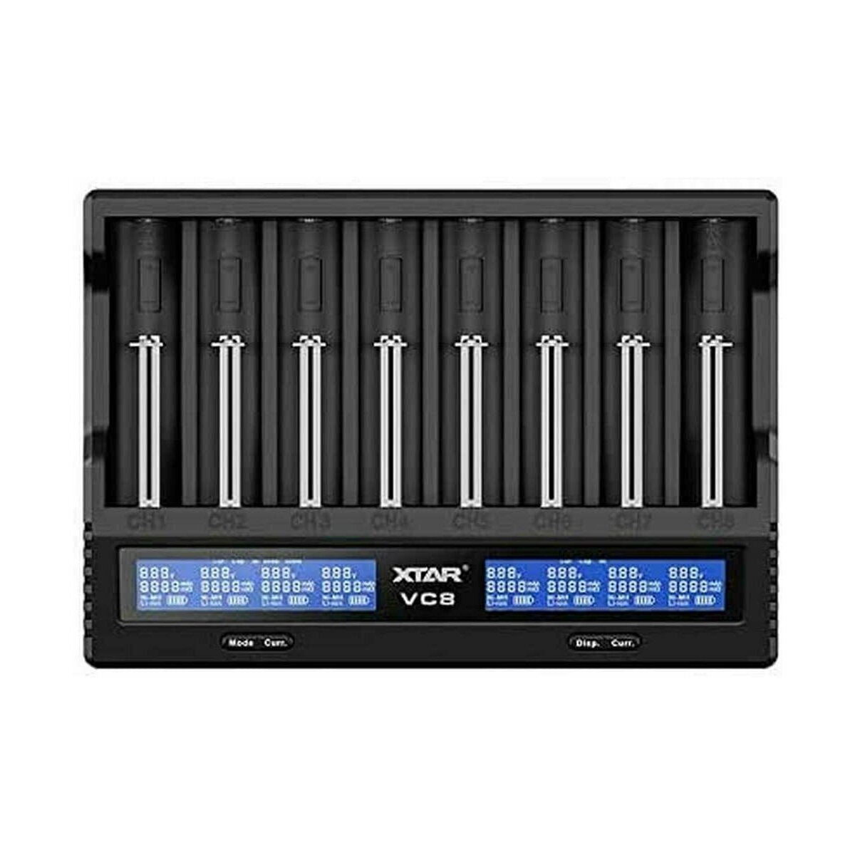 Nitecore SC4 snellader geschikt voor bijna alle Li-ion, NiMH en LiFEPO4 Nitecore SC4 snellader geschikt voor bijna alle Li-ion, NiMH en LiFEPO4