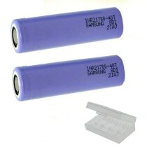 2 X Samsung SDI INR 21700-40T  3,6V 4000 mAh Akku Li-Ion...